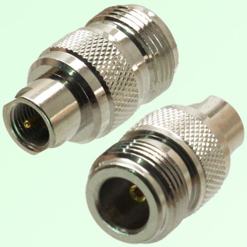 RF Adapter FME Male Plug to N Female Jack RF Adapter FME Male Plug to N Female Jack
