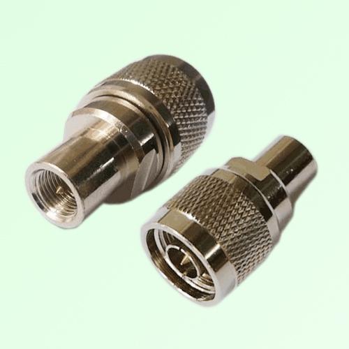 RF Adapter FME Male Plug to N Male Plug RF Adapter FME Male Plug to N Male Plug