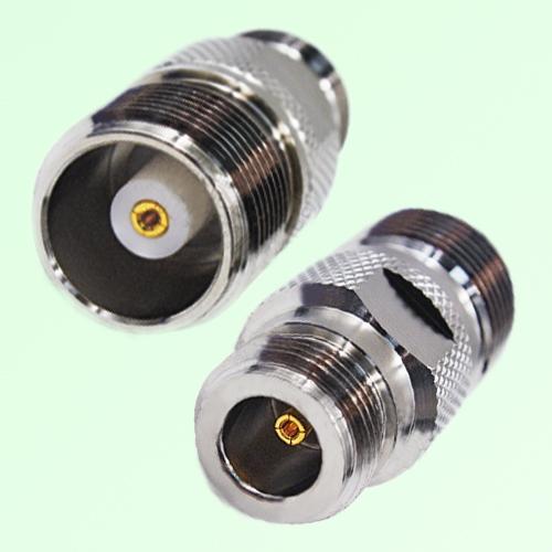 RF Adapter HN Female Jack to N Female Jack RF Adapter HN Female Jack to N Female Jack