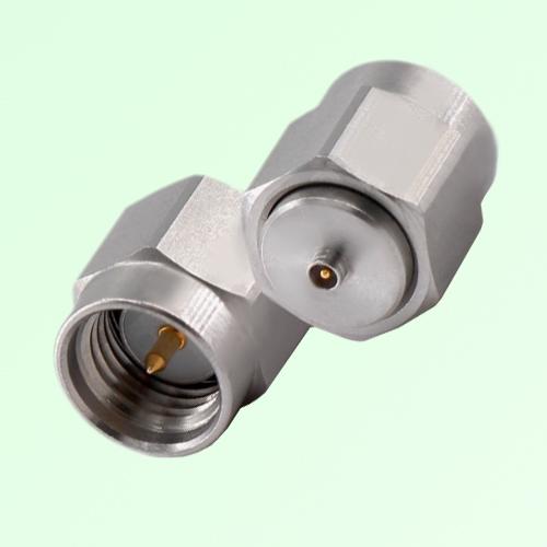 DC-6GHz Stainless Steel IPEX-1 Male to SMA Male RF Adapter DC-6GHz Stainless Steel IPEX-1 Male to SMA Male RF Adapter