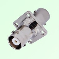 4 Hole Panel Mount MHV 3kV Female Jack to MHV 3kV Female Jack Adapter 4 Hole Panel Mount MHV 3kV Female Jack to MHV 3kV Female Jack Adapter