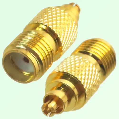 RF Adapter MC-Card Male Plug to SMA Female Jack RF Adapter MC-Card Male Plug to SMA Female Jack