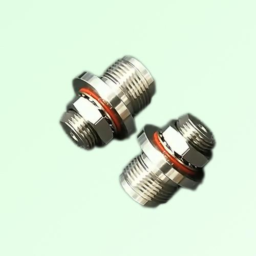 RF Adapter MCX Bulkhead Female to N Female RF Adapter MCX Bulkhead Female to N Female
