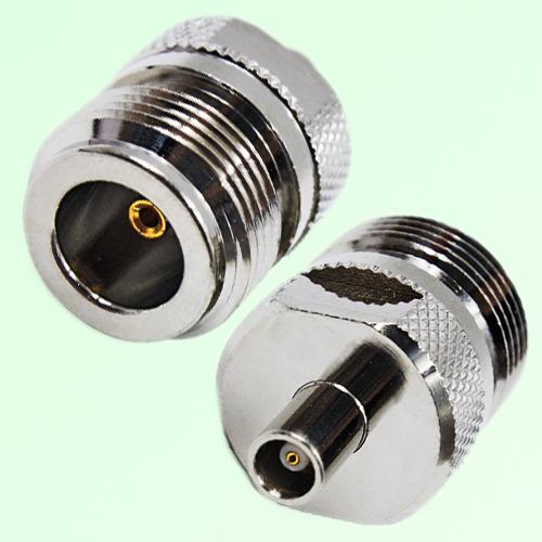 RF Adapter MCX Female Jack to N Female Jack RF Adapter MCX Female Jack to N Female Jack