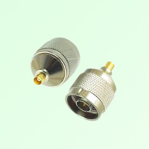 RF Adapter MCX Female Jack to N Male Plug RF Adapter MCX Female Jack to N Male Plug