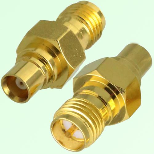 RF Adapter MCX Female Jack to RP SMA Female Jack RF Adapter MCX Female Jack to RP SMA Female Jack