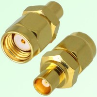 RF Adapter MCX Female Jack to RP SMA Male Plug