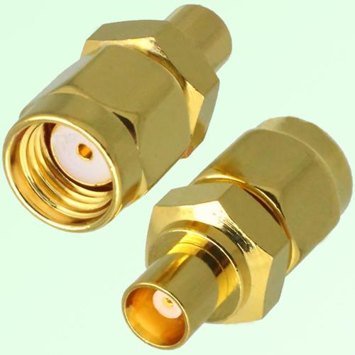 RF Adapter MCX Female Jack to RP SMA Male Plug RF Adapter MCX Female Jack to RP SMA Male Plug