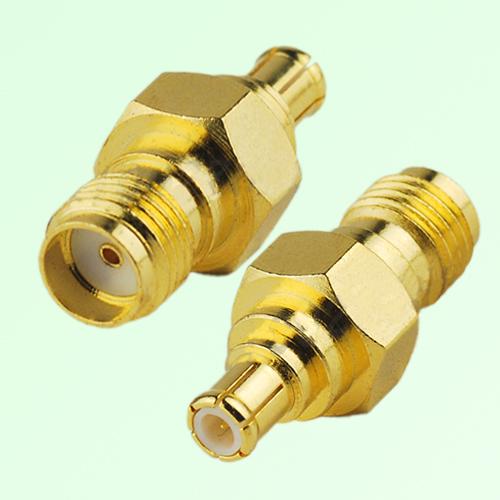 RF Adapter MCX Male Plug to SMA Female Jack RF Adapter MCX Male Plug to SMA Female Jack