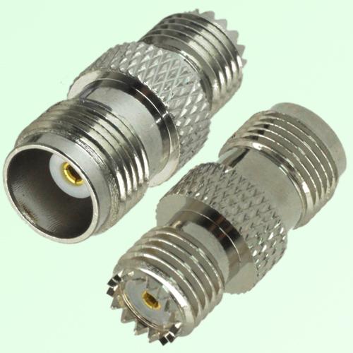 RF Adapter Mini UHF Female Jack to TNC Female Jack RF Adapter Mini UHF Female Jack to TNC Female Jack