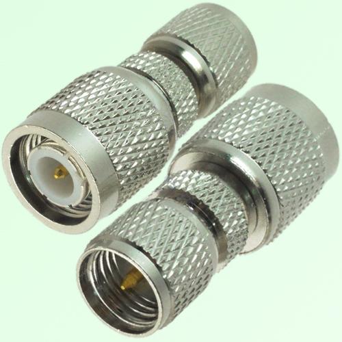 RF Adapter Mini UHF Male Plug to TNC Male Plug RF Adapter Mini UHF Male Plug to TNC Male Plug