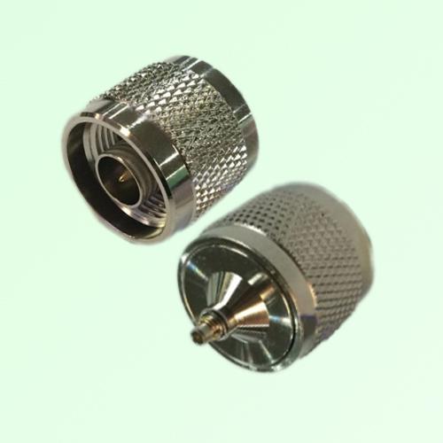 RF Adapter MMCX Male Plug to N Male Plug RF Adapter MMCX Male Plug to N Male Plug