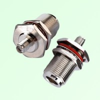 RF Adapter N Bulkhead Female to SMA Female Jack RF Adapter N Bulkhead Female to SMA Female Jack