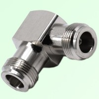 Right Angle N Female Jack to N Female Jack Adapter Right Angle N Female Jack to N Female Jack Adapter
