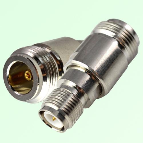RF Adapter N Female Jack to RP TNC Female Jack RF Adapter N Female Jack to RP TNC Female Jack