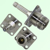 Long Type 4 Hole Panel Mount N Female Jack to SMA Female Jack Adapter Long Type 4 Hole Panel Mount N Female Jack to SMA Female Jack Adapter
