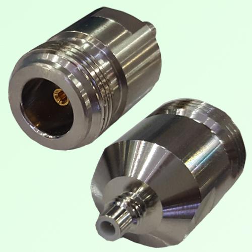 RF Adapter N Female Jack to SMC Male Plug RF Adapter N Female Jack to SMC Male Plug