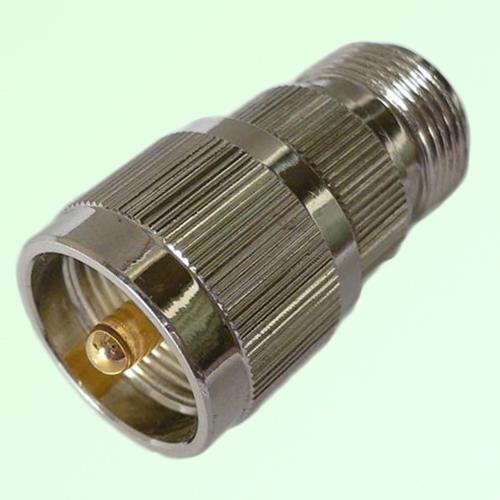 RF Adapter N Female Jack to UHF PL259 Male Plug RF Adapter N Female Jack to UHF PL259 Male Plug