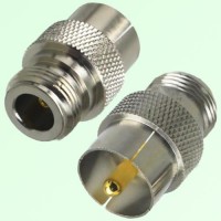 RF Adapter N Female to UHF Male Quick Push-on RF Adapter N Female to UHF Male Quick Push-on