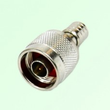 RF Adapter N Male Plug to QMA Male Plug