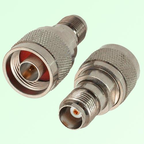RF Adapter N Male Plug to TNC Female Jack RF Adapter N Male Plug to TNC Female Jack