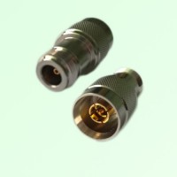 18G N Male Quick Push-on to N Female RF Adapter