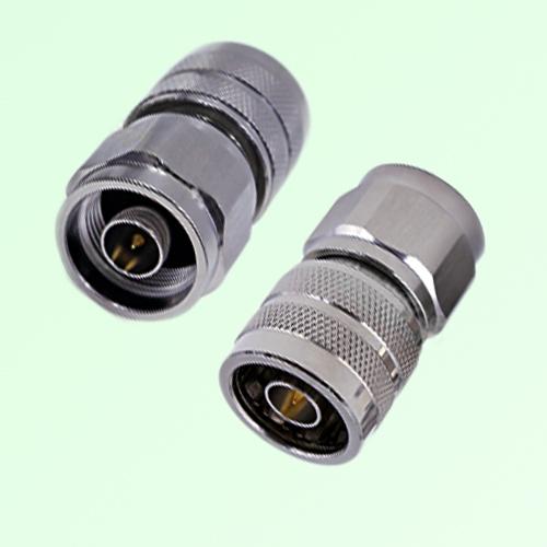 8G N Male Quick Push-on to N Male RF Adapter