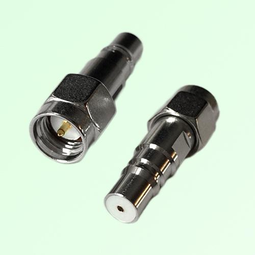 RF Adapter QMA Female Jack to SMA Male Plug RF Adapter QMA Female Jack to SMA Male Plug