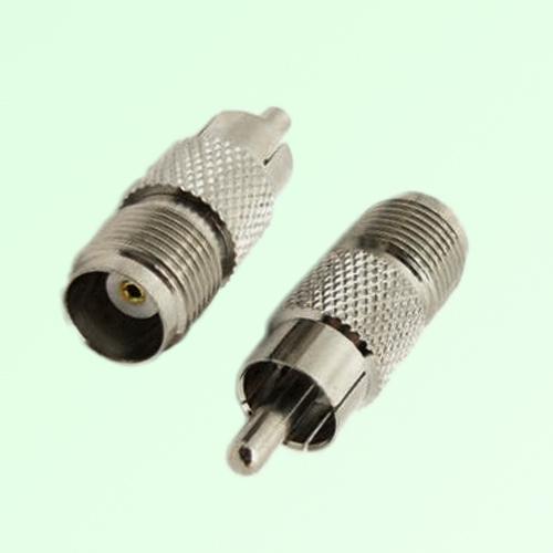 RF Adapter RCA Male Plug to TNC Female Jack RF Adapter RCA Male Plug to TNC Female Jack