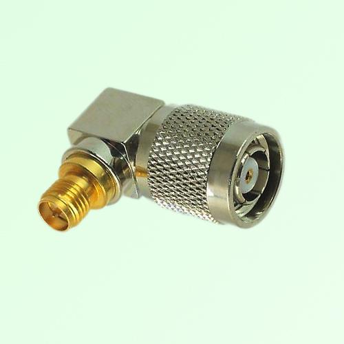 Right Angle RP SMA Female Jack to RP TNC Male Plug Adapter Right Angle RP SMA Female Jack to RP TNC Male Plug Adapter