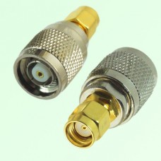RF Adapter RP SMA Male Plug to RP TNC Male Plug