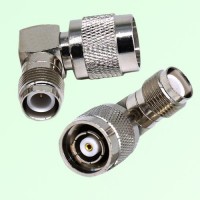 Right Angle RP TNC Female Jack to RP TNC Male Plug Adapter