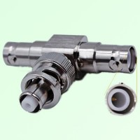 T Type SHV 5kV Male Plug to Two SHV 5kV Female Jack Adapter T Type SHV 5kV Male Plug to Two SHV 5kV Female Jack Adapter