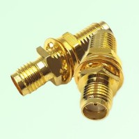 Bulkhead SMA Female Jack to SMA Female Jack Adapter Bulkhead SMA Female Jack to SMA Female Jack Adapter
