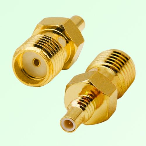 RF Adapter SMA Female Jack to SSMC Male Plug RF Adapter SMA Female Jack to SSMC Male Plug