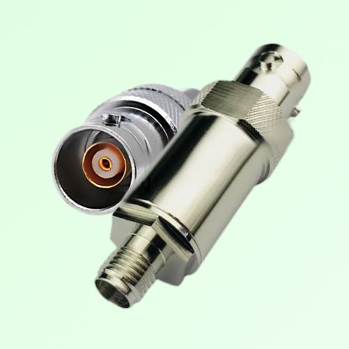 SMA Female to TRB 3-Lug Female RF Adapter