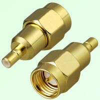 RF Adapter SMA Male Plug to SSMB Male Plug RF Adapter SMA Male Plug to SSMB Male Plug