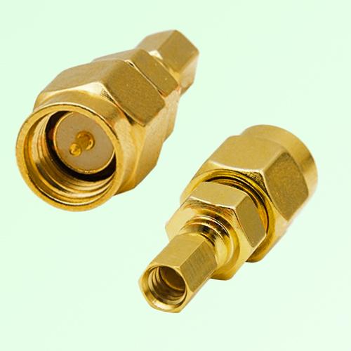 RF Adapter SMA Male Plug to SSMC Female Jack RF Adapter SMA Male Plug to SSMC Female Jack