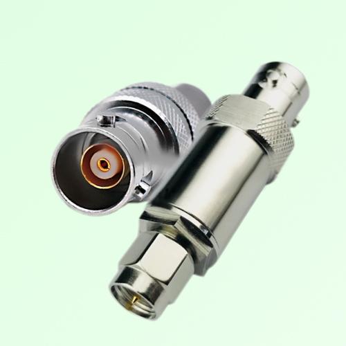 SMA Male to TRB 3-Lug Female RF Adapter