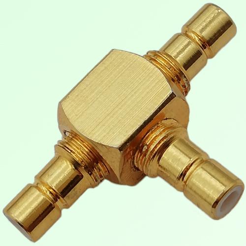 T Type Three SMB Male Plug Adapter SMB to SMB to SMB T Type Three SMB Male Plug Adapter SMB to SMB to SMB
