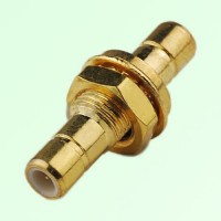 Bulkhead SMB Male Plug to SMB Male Plug Adapter