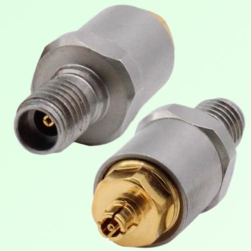 40G SMPM Female to SSMA Female RF Adapter