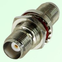 Bulkhead TNC Female Jack to TNC Female Jack Adapter