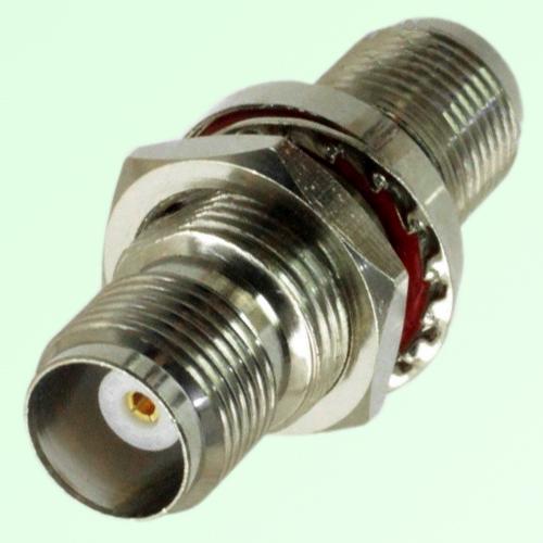 Bulkhead TNC Female Jack to TNC Female Jack Adapter