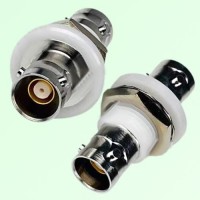 Isolated Bulkhead TRB 3-Lug Female to TRB 3-Lug Female RF Adapter