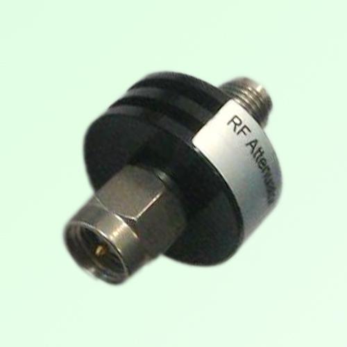 SMA Attenuator SMA Female Jack to Male Plug 5W DC-13GHz 1-40dB SMA Attenuator SMA Female Jack to Male Plug 5W DC-13GHz 1-40dB