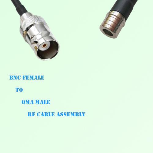 BNC Female to QMA Male RF Cable Assembly BNC Female to QMA Male RF Cable Assembly