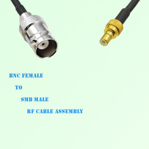 BNC Female to SMB Male RF Cable Assembly