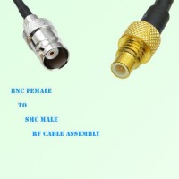 BNC Female to SMC Male RF Cable Assembly
