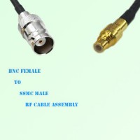 BNC Female to SSMC Male RF Cable Assembly